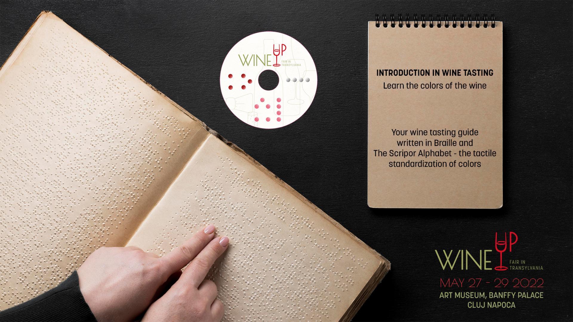 O premieră revoluționară: ArtVinium și Alfabetul Scripor de standardizarea tactilă a culorilor, își unesc forțele pentru a oferi persoanelor cu defici