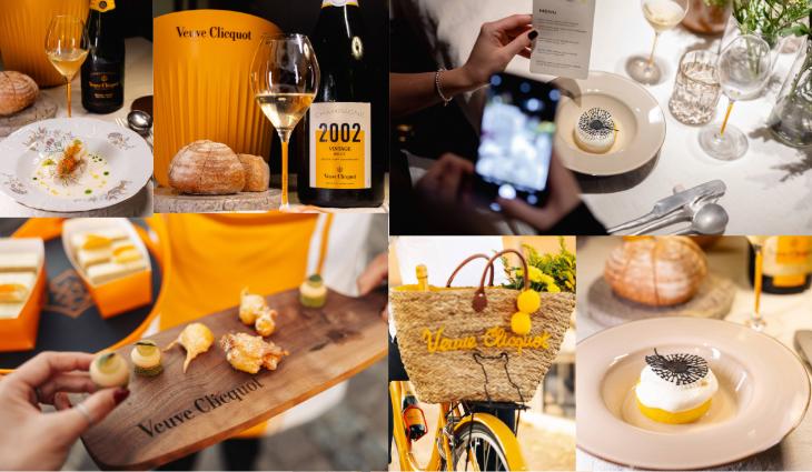 Veuve Clicquot se asociază cu femei bucătar cu prilejul lansării programului Solaire Tables.